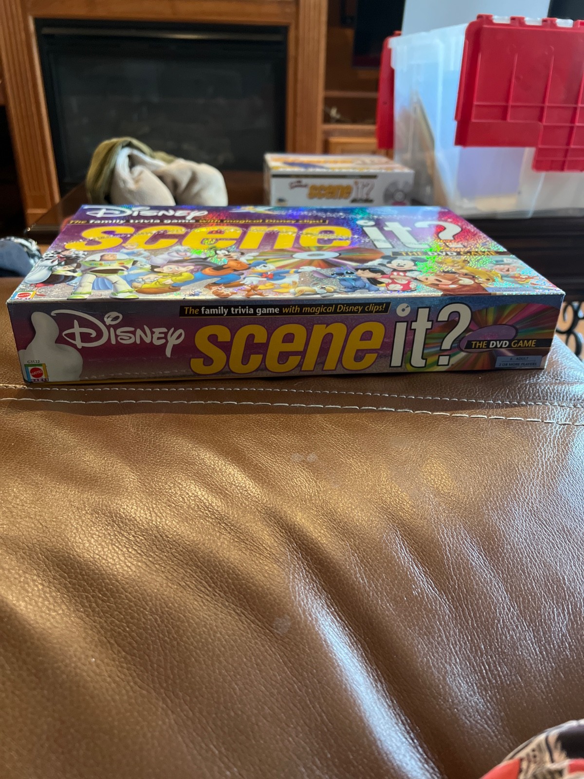 Scene it? Disney DVD Trivia Board Game by ScreenLife / Mattel 2004 Complete