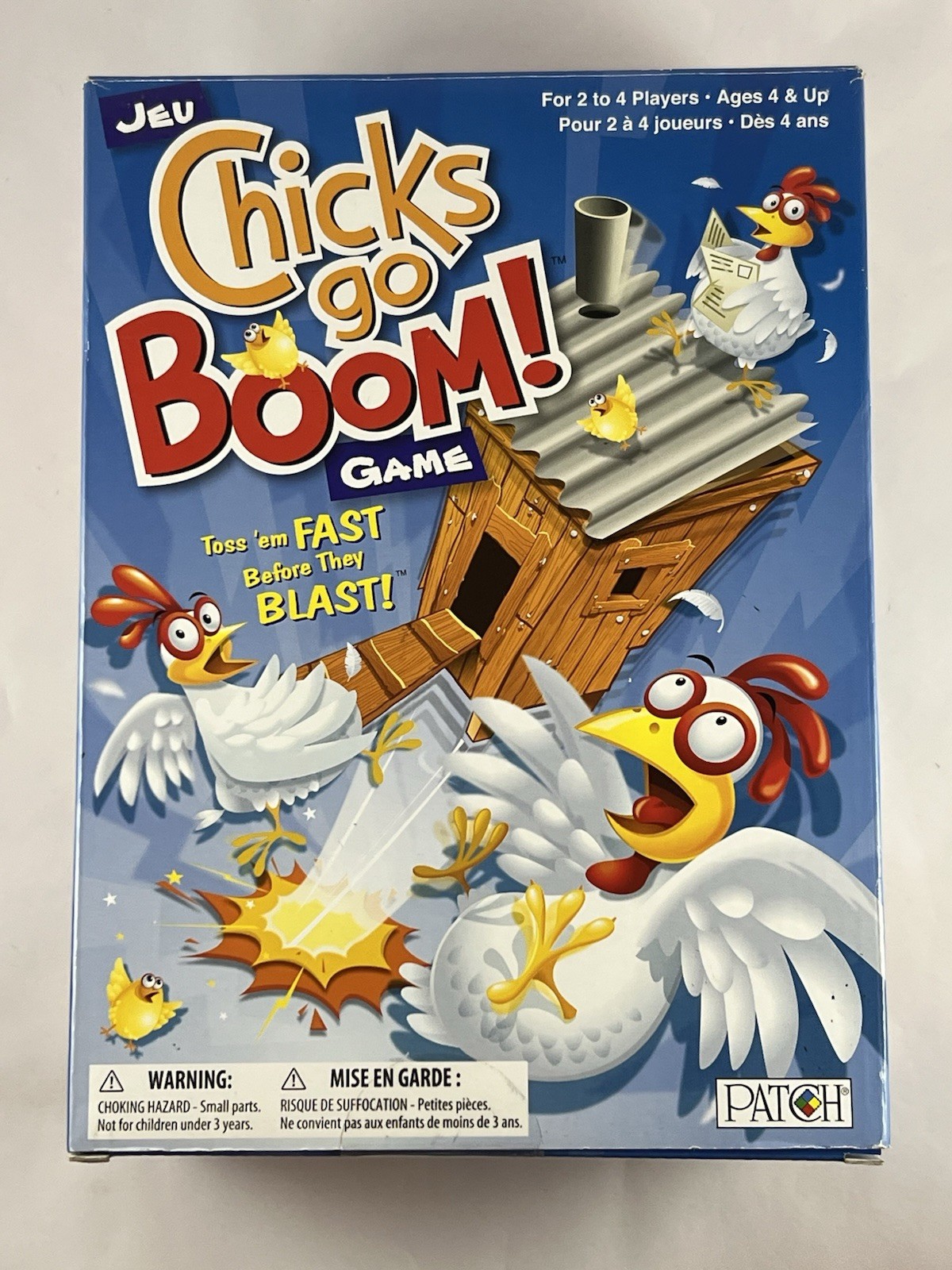 Chicks Go Boom Game, Complete, Patch Products