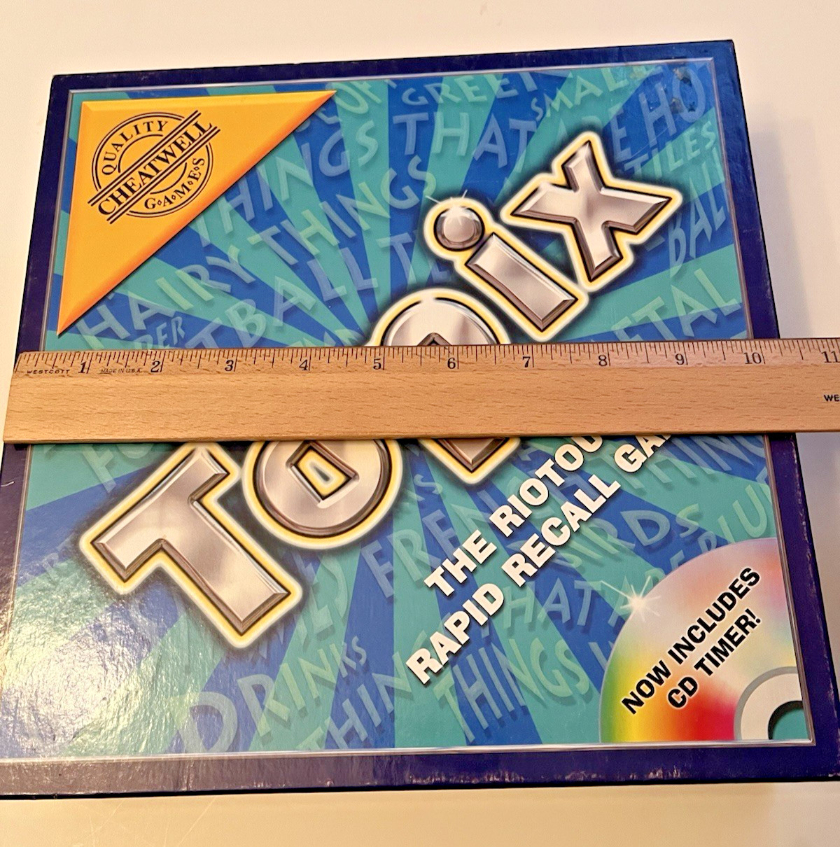 Topix: The Rapid Recall Board Game By Cheatwell Games UK Contents Factory Sealed