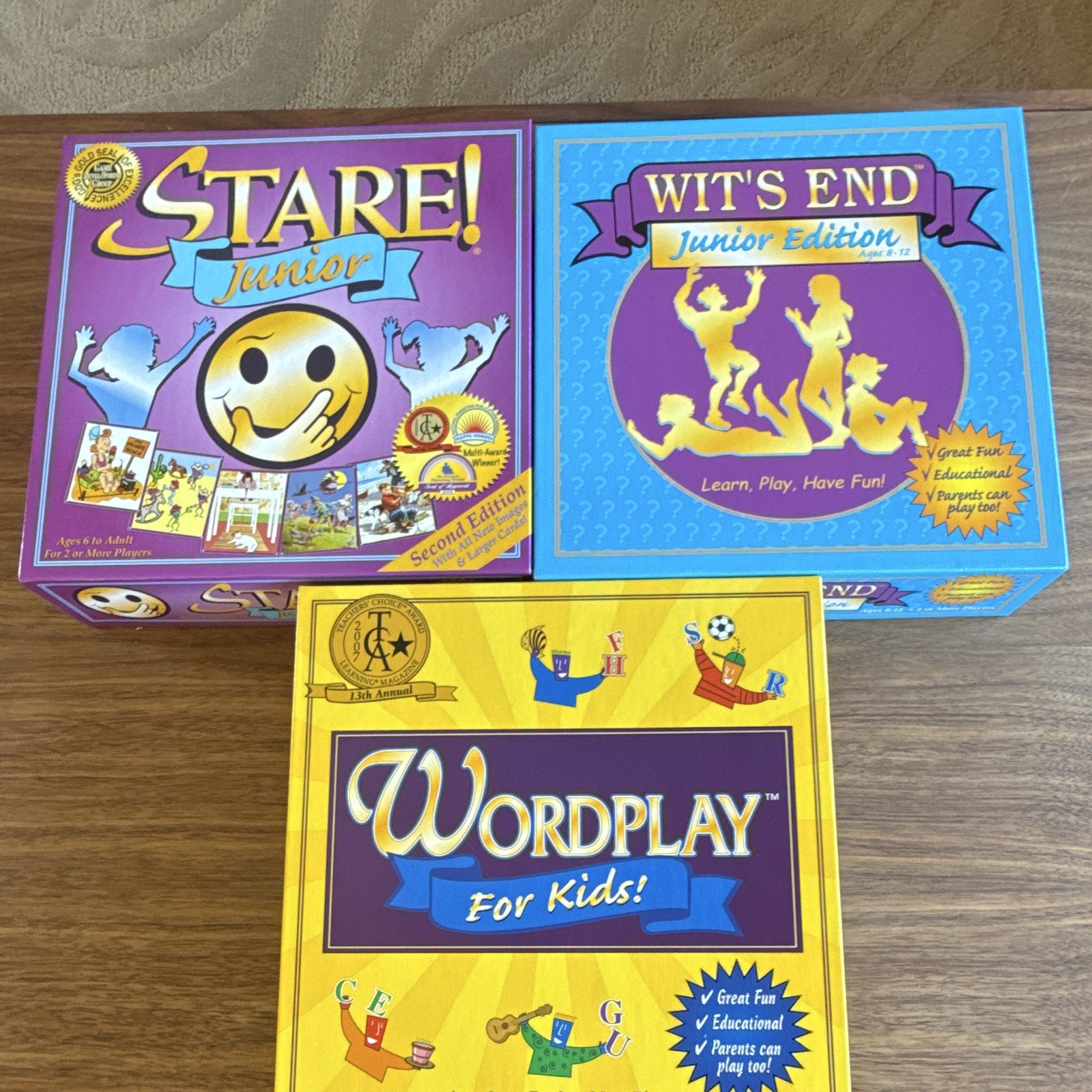Game Development Group STARE! Wit’s End and Wordplay for Kids NEW!!!