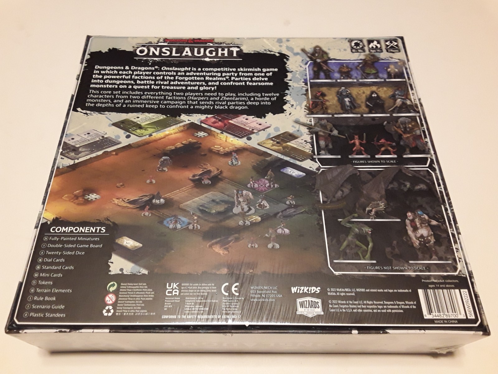 Dungeon&Dragons:Onslaught SW core set miniatures skirmish game WizKids D&D rpg