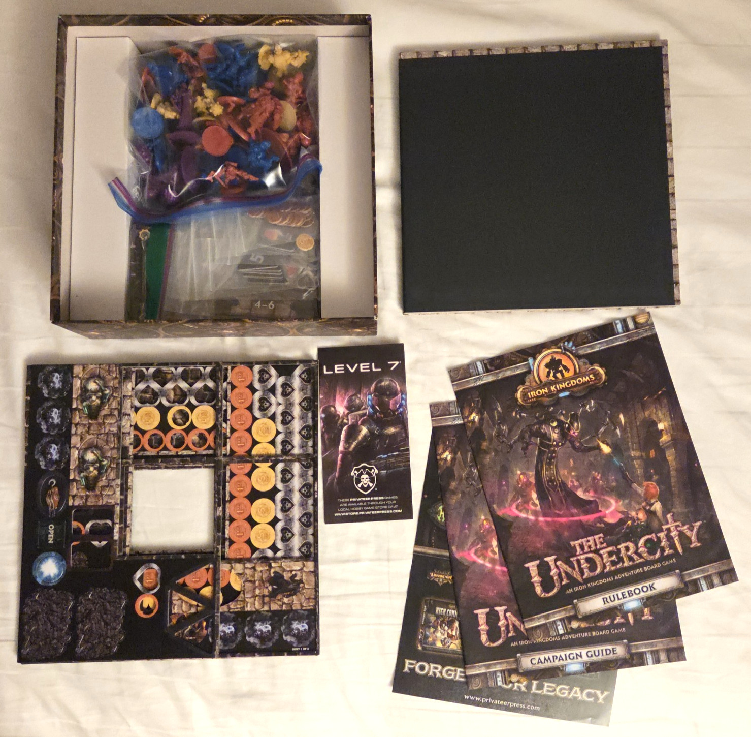 The Undercity: An Iron Kingdoms Adventure – Privateer Press 2015 – Complete VG