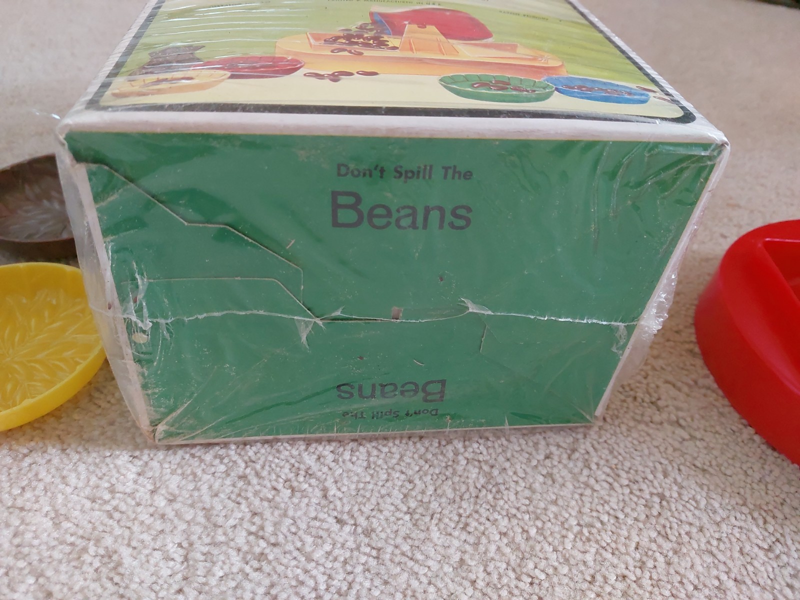 Vintage 1970 Don’t Spill the Beans Game #340 Schaper Complete Box with Lid