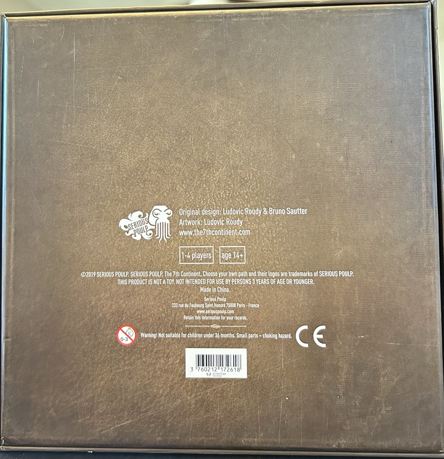 The 7th Continent Board Game 2019 Classic Edition VG