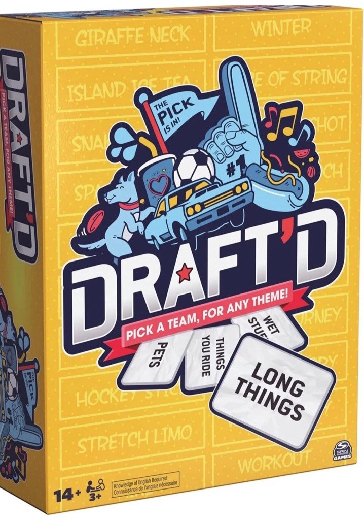 Draft’d Competitive Drafting Party Game Brand New Sealed