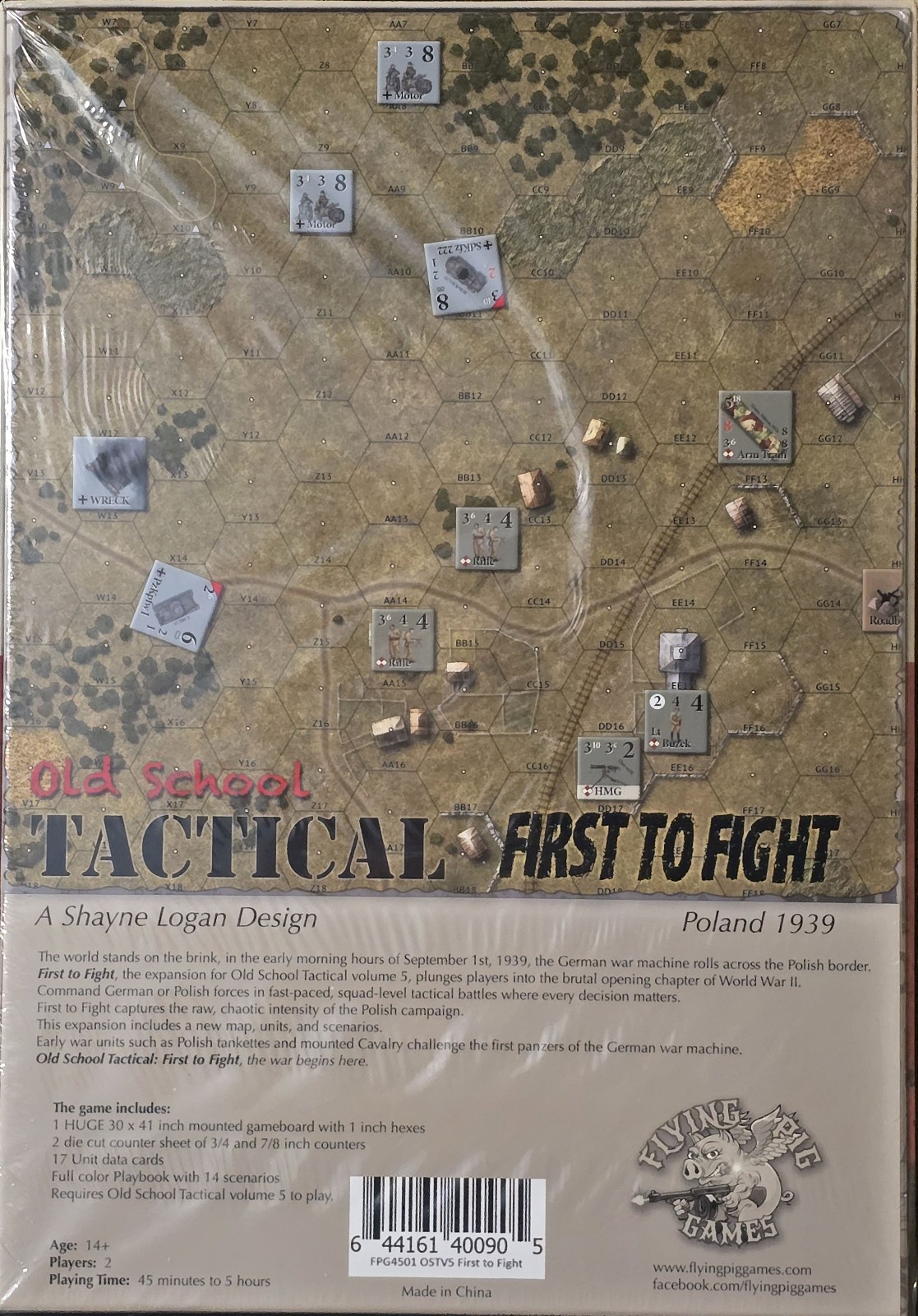 Flying Pig Games Old School Tactical: First to Fight, Poland 1939 NISW