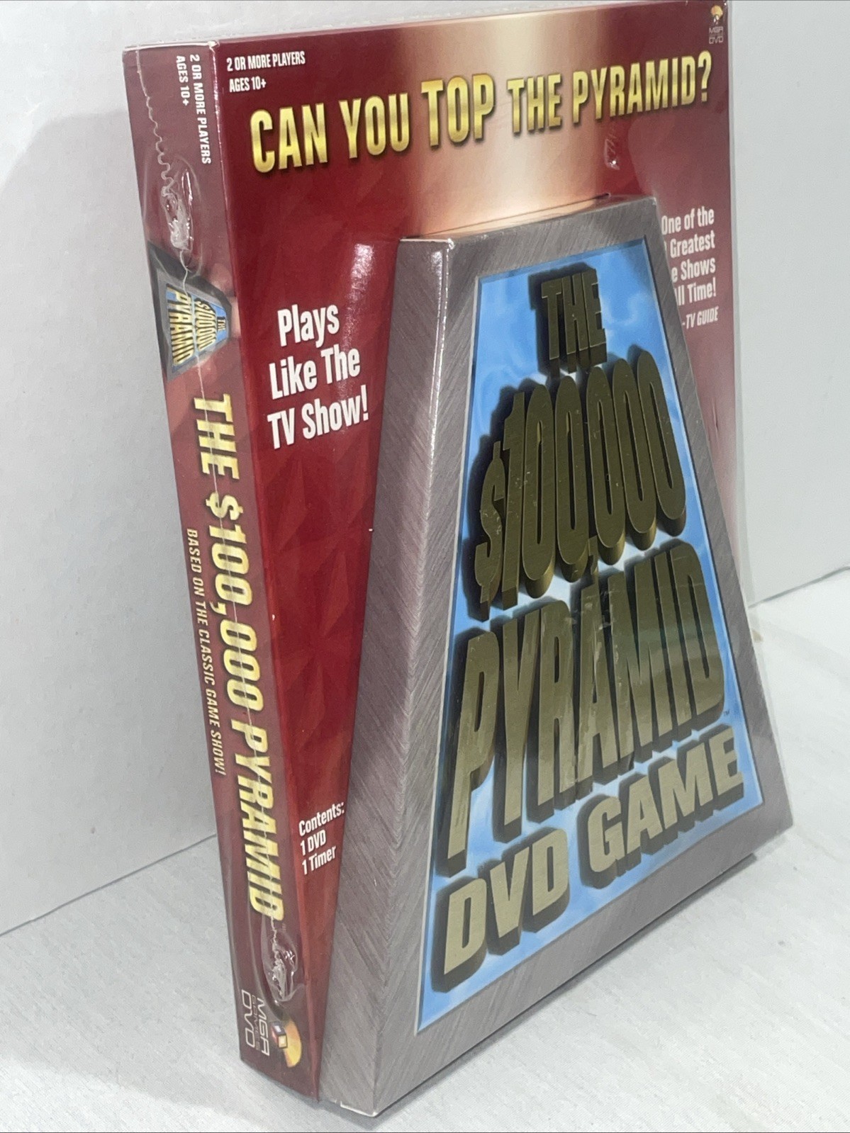Vintage 2006 MGA Entertainment THE $100,000 PYRAMID DVD GAME – New & Sealed