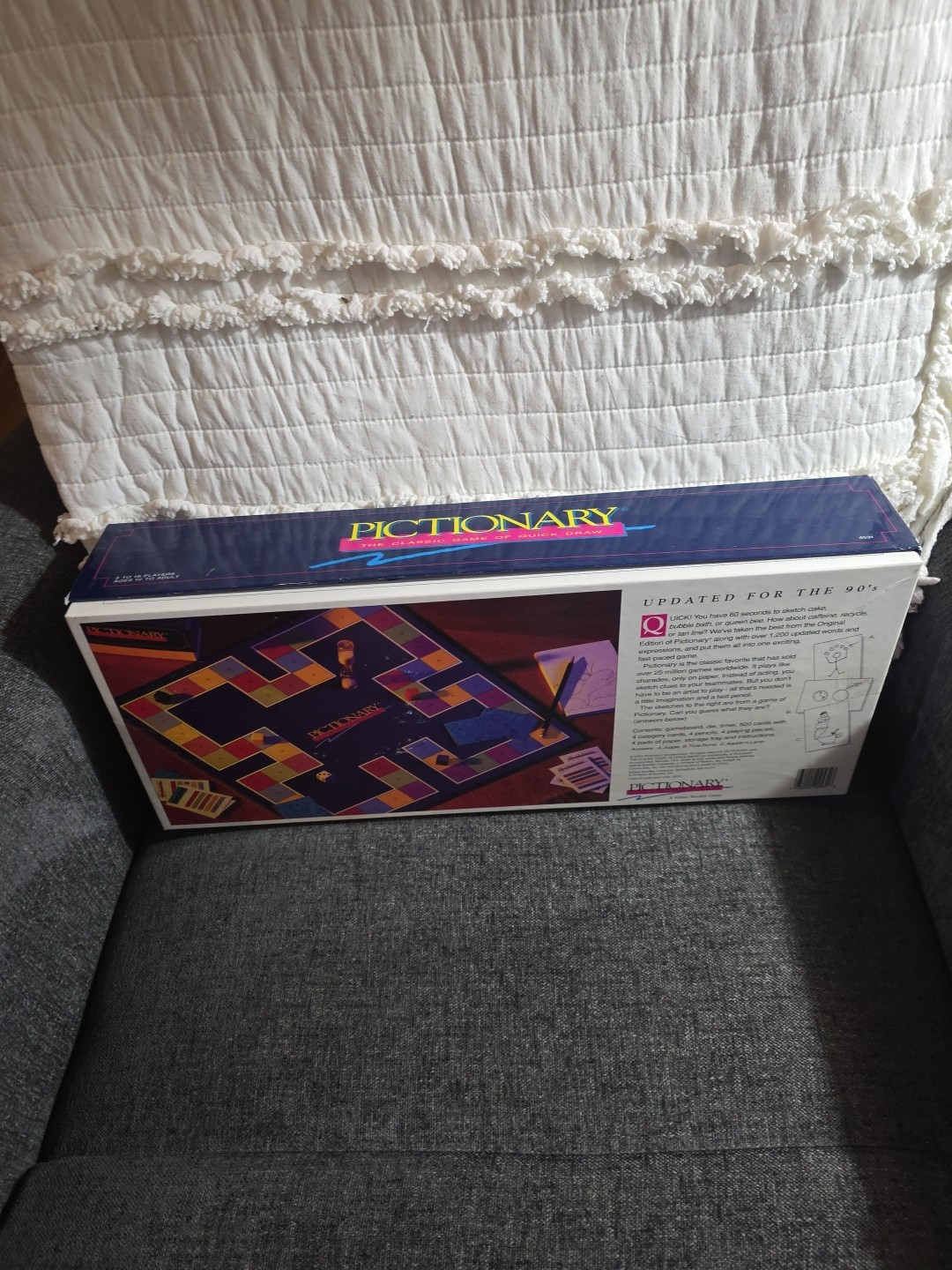 Vintage 1993 Milton Bradley Pictionary Board Game 90s – Great Condition COMPLETE