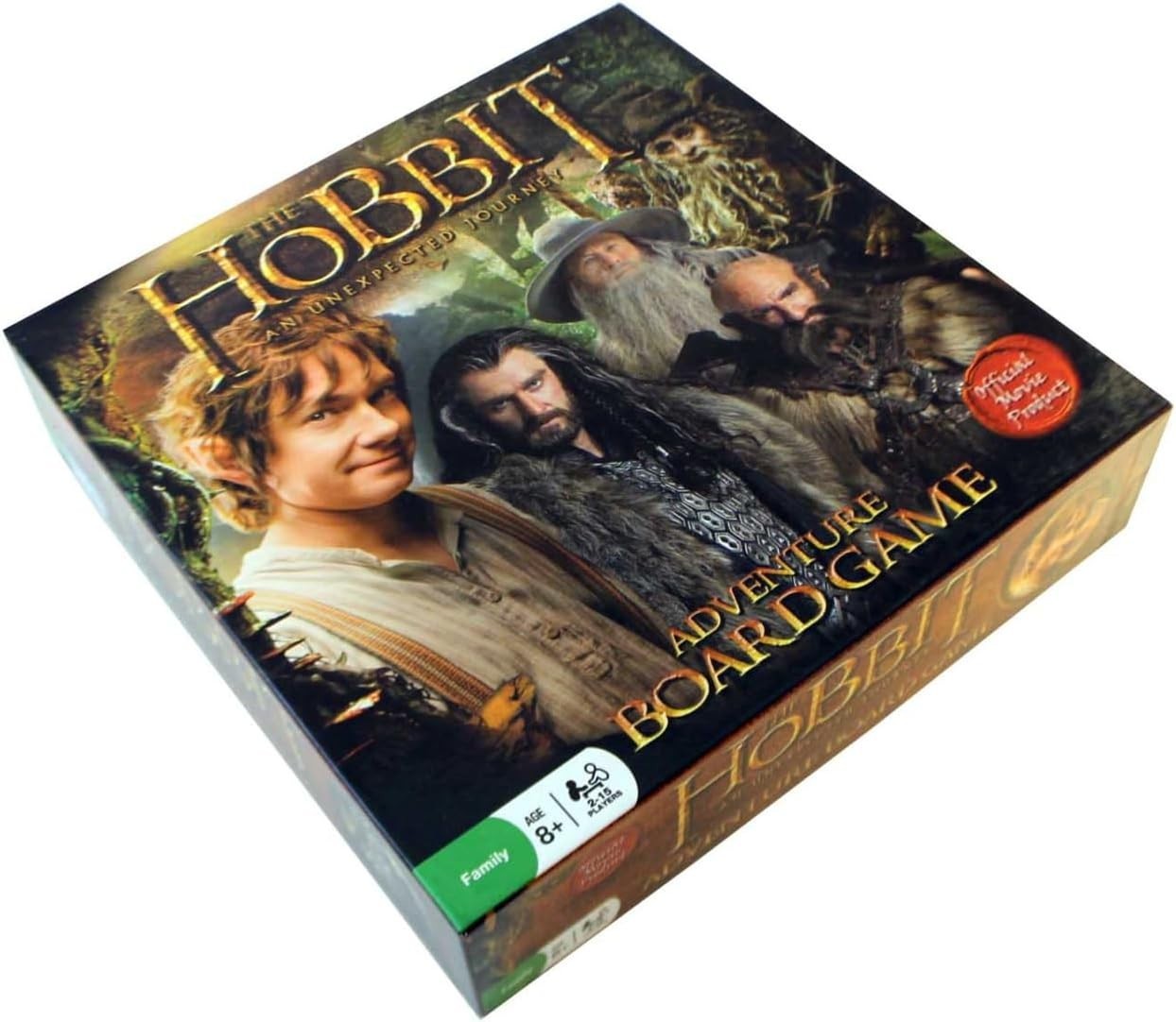 The Hobbit an Unexpected Journey Adventure Board Game Epic Quest 6213 Open Box