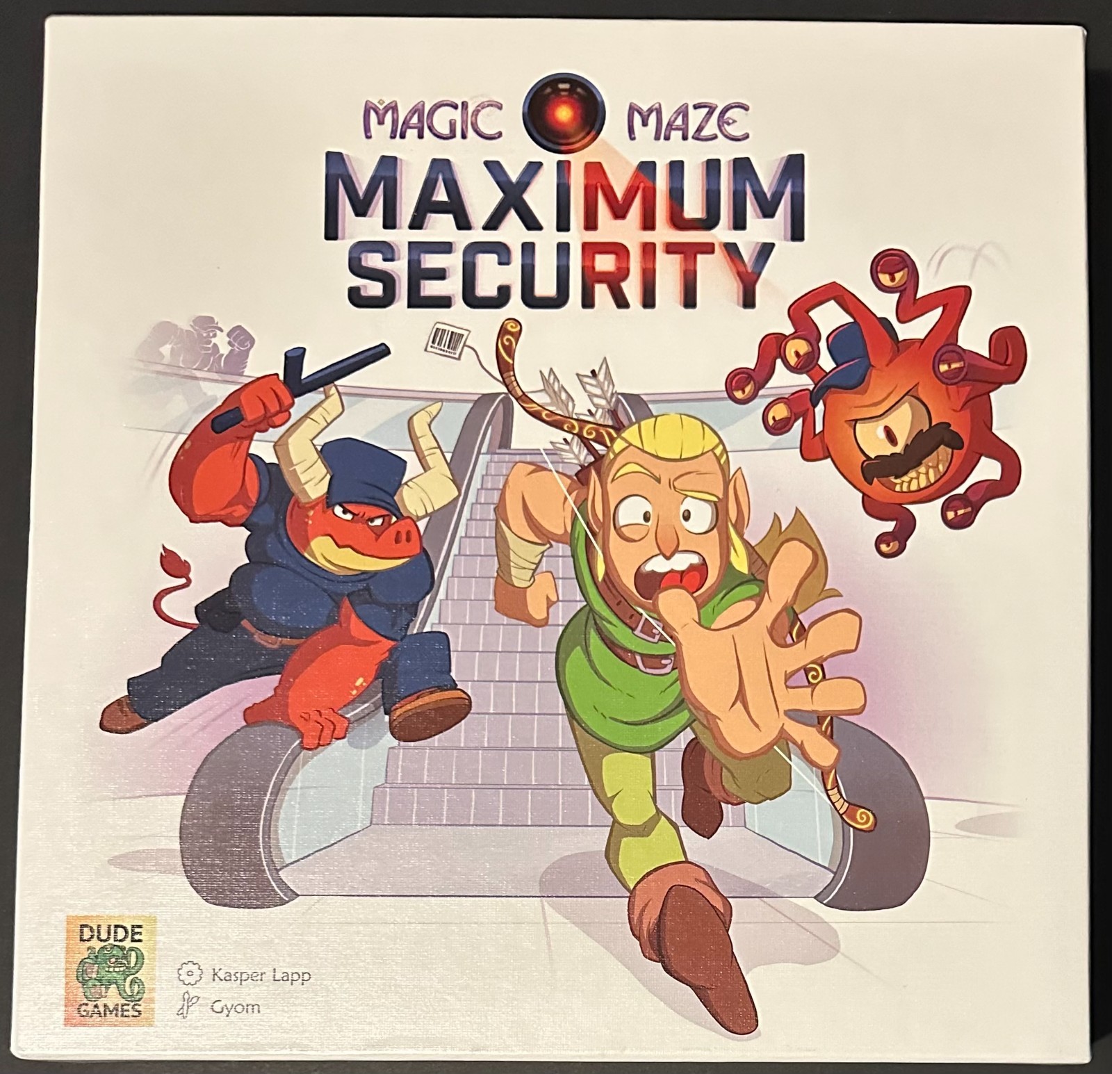 Magic Maze PLUS Maximum Security Expansion Complete