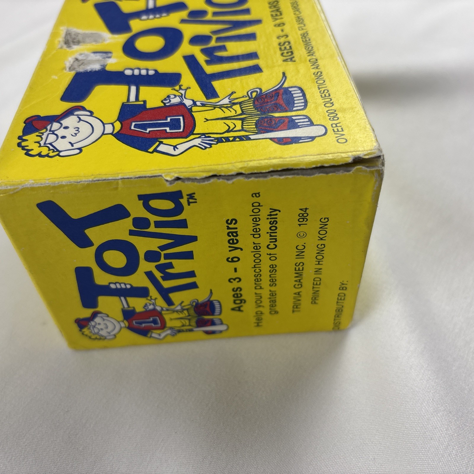 VTG Complete 1984 Tot Trivia Game 108 Cards & Over 600 Questions For Ages 3-6