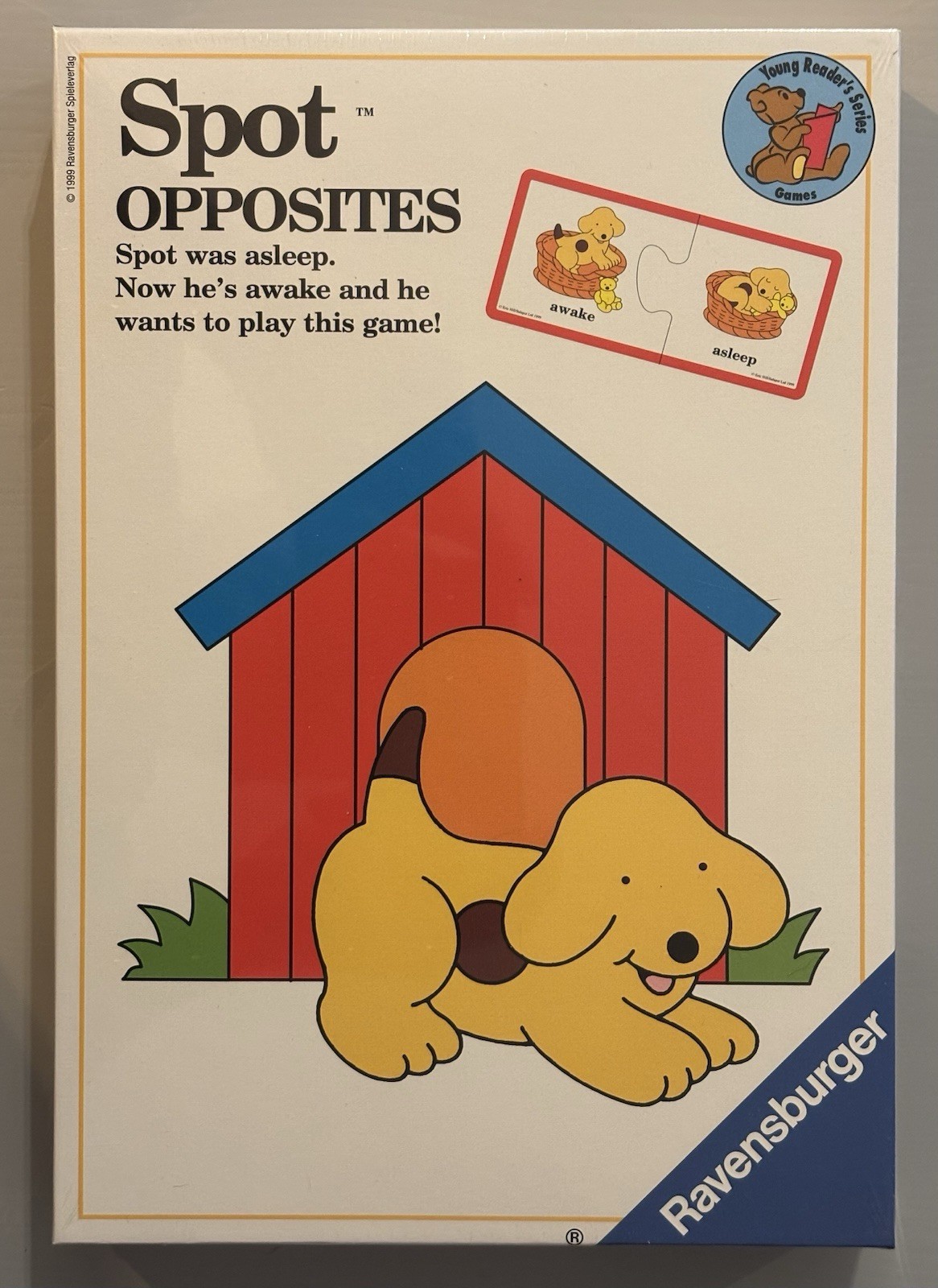 Spot Opposites Ravensburger Young Reader’s Series Game Sealed 1999 Ages 3-6