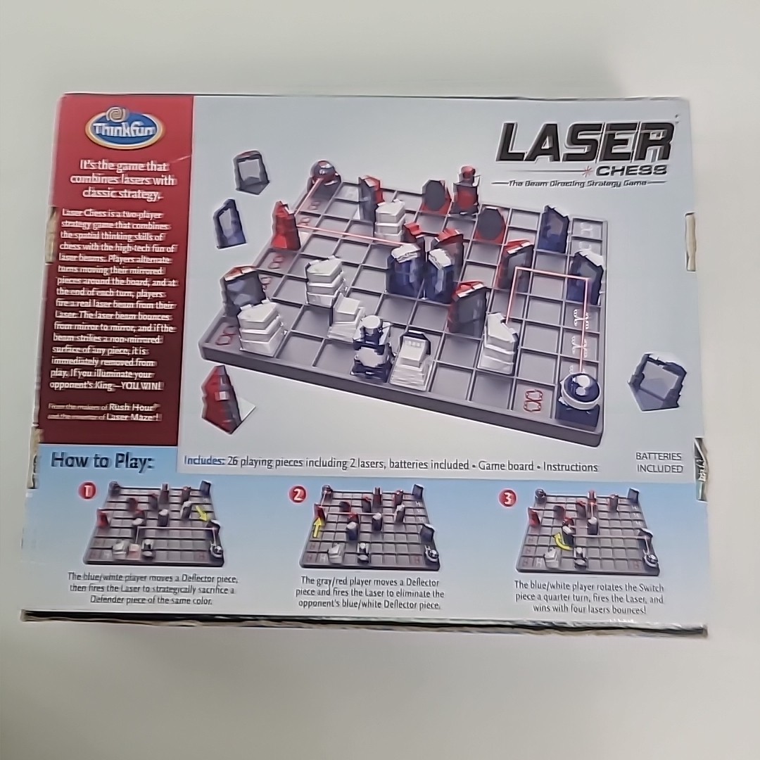 2017 ThinkFun Laser Chess Game Beam Directing Strategy Game