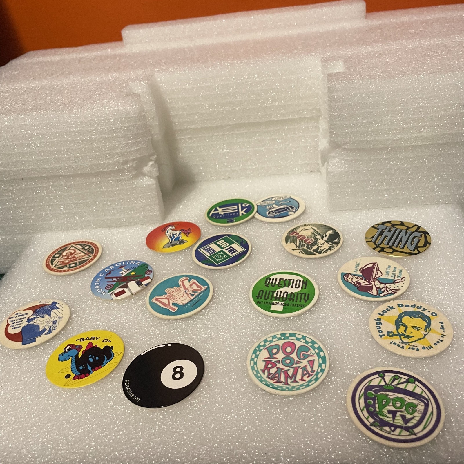 Rare lot of POG Slammers! 550+ POGs – Excellent Variety Of Milk Caps 90’s Fidget