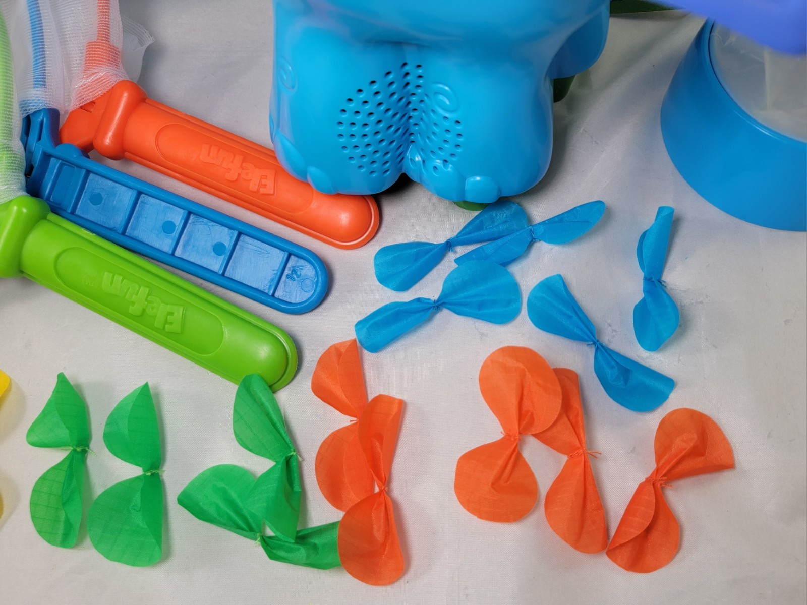 Elefun Butterfly Catching Game Near Complete Missing 1 Butterfly Tested & Works