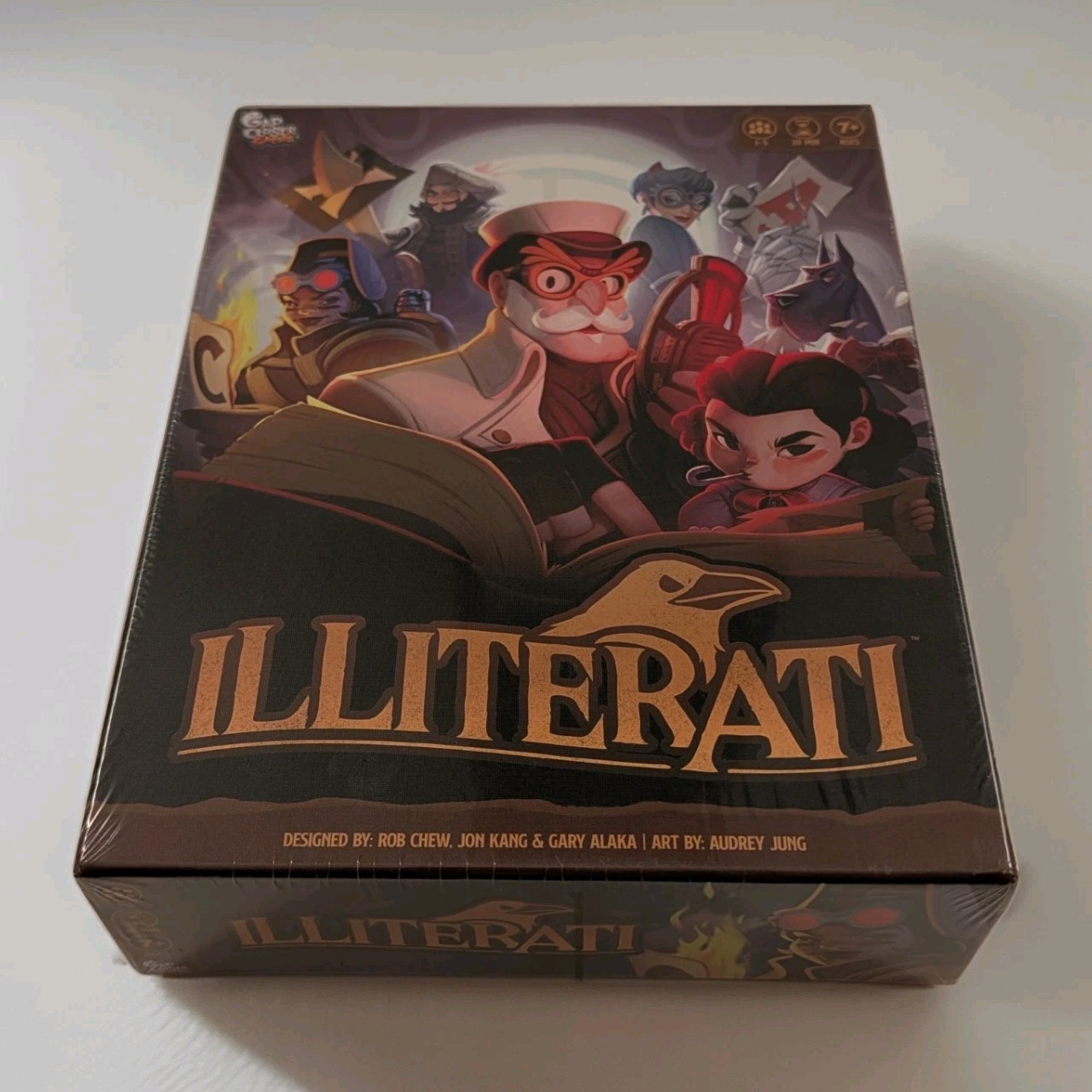 Illiterati Board Game 2022 Standard Edition Word Survival Board Game NEW/Sealed