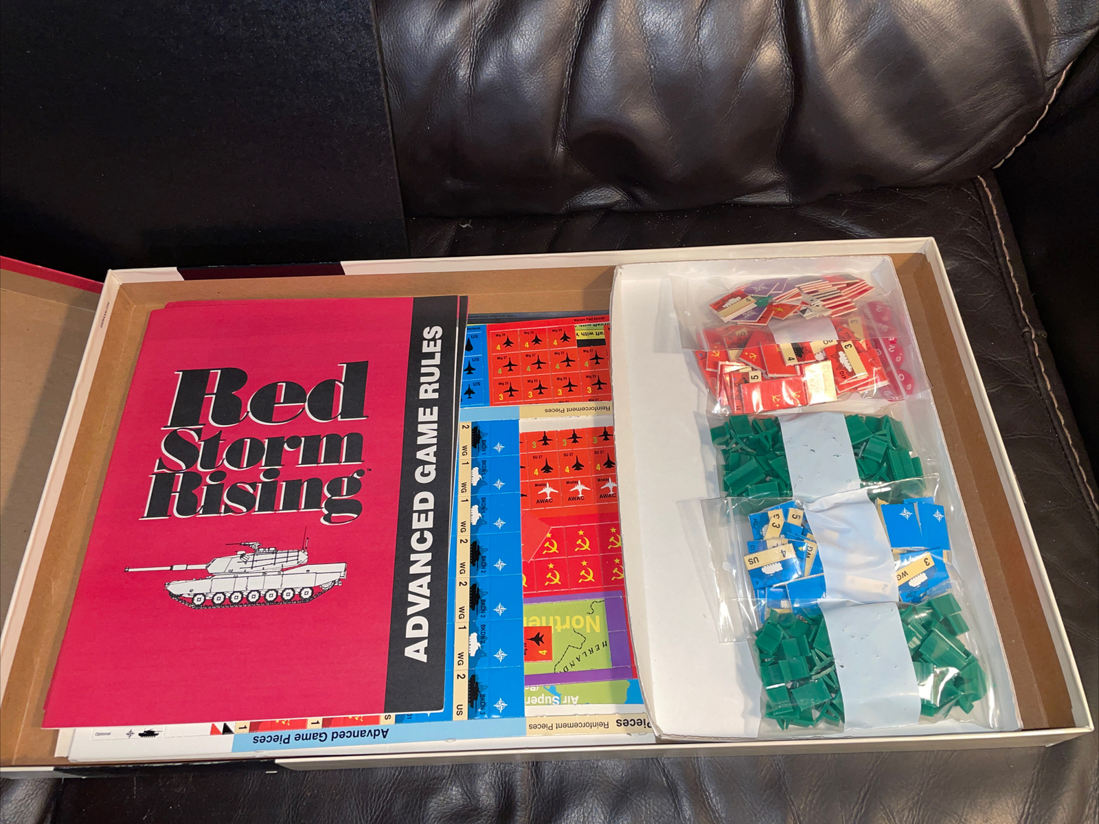 Lot of rare board games – not complete – Red Storm Rising Red October