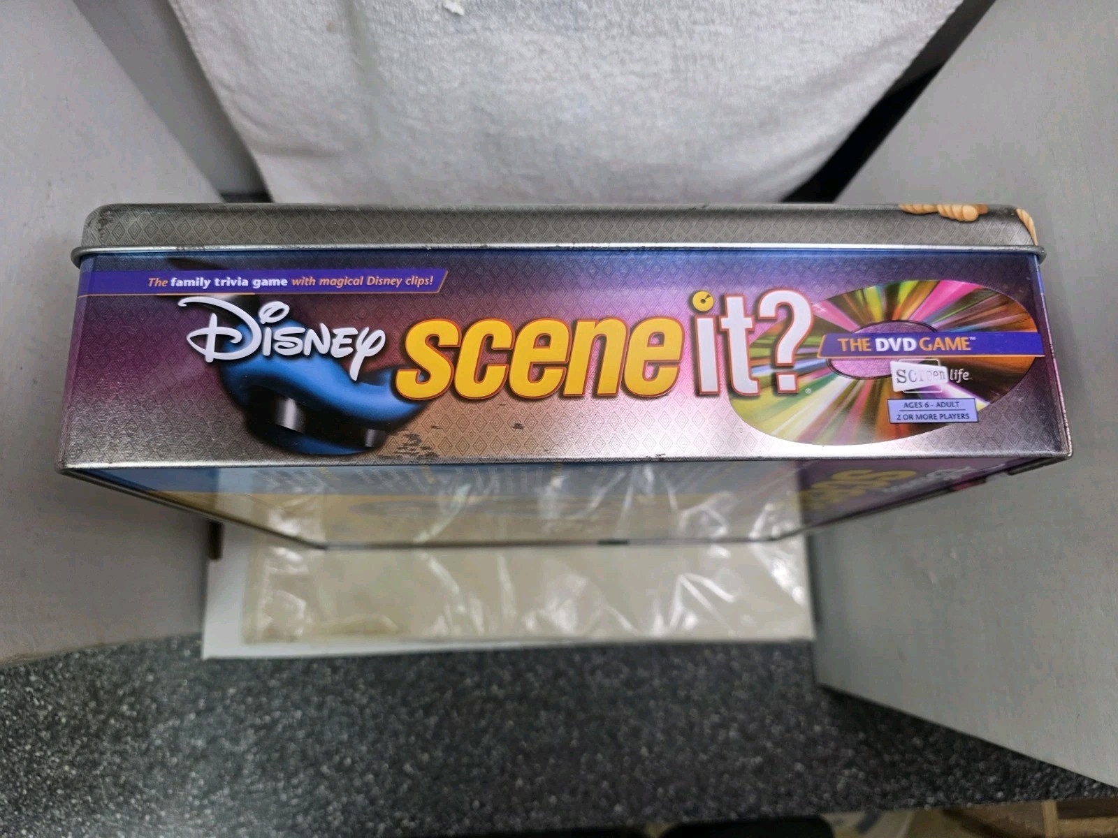Screenlife 2004 Mattel Disney Scene It? In Metal Collectible Case( Complete)