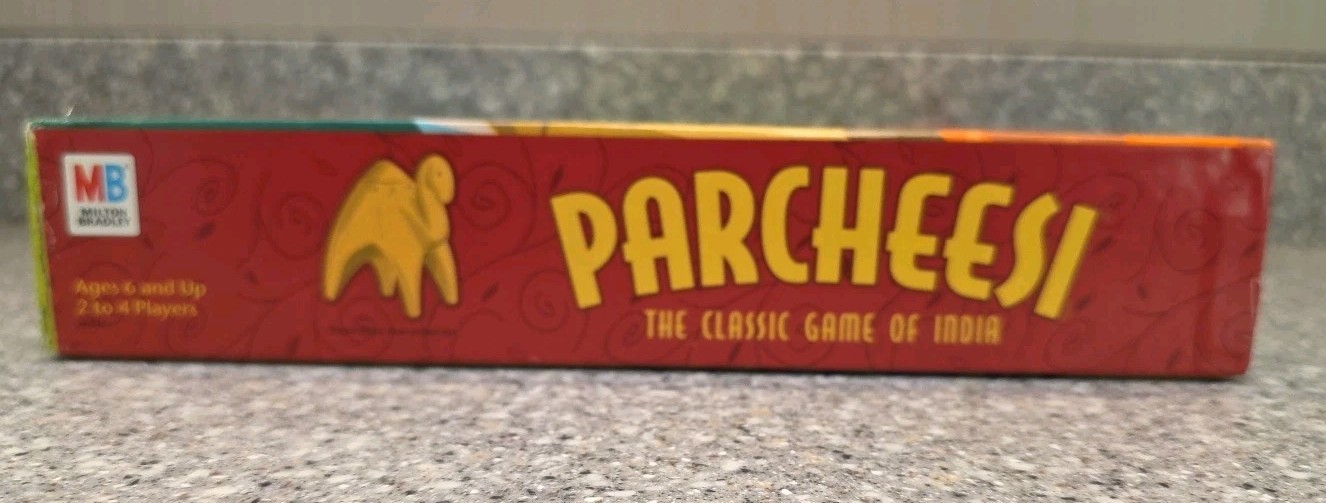 Parcheesi Board Game Classic Game Of India 40337 2001 Hasbro Complete