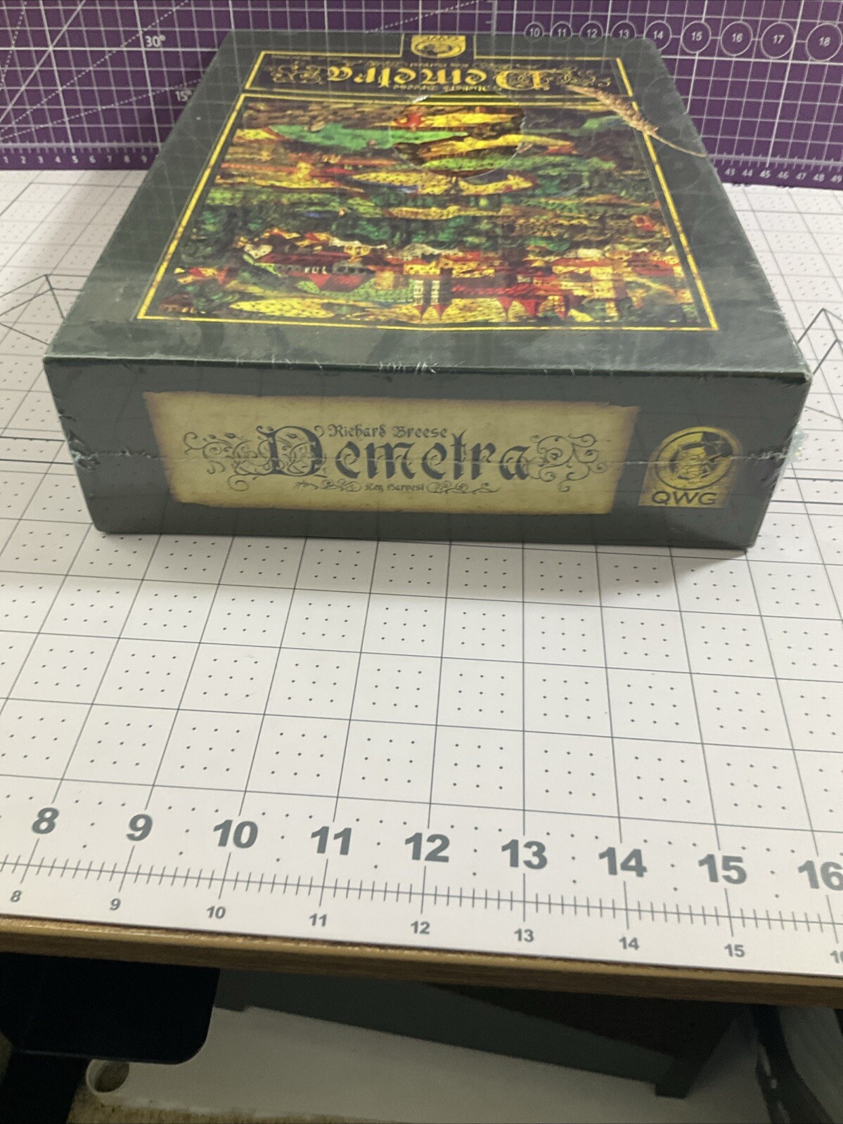 Richard Breese Demetra One Of A Kind Rare Board Game Instruction N Dutch French