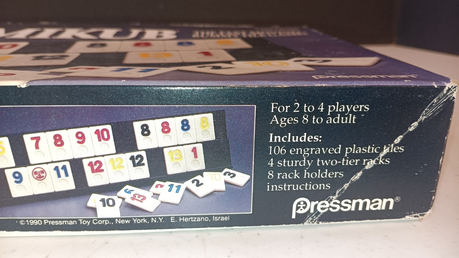 The Original Rummikub – Pressman 1990 Edition – – Free Shipping!