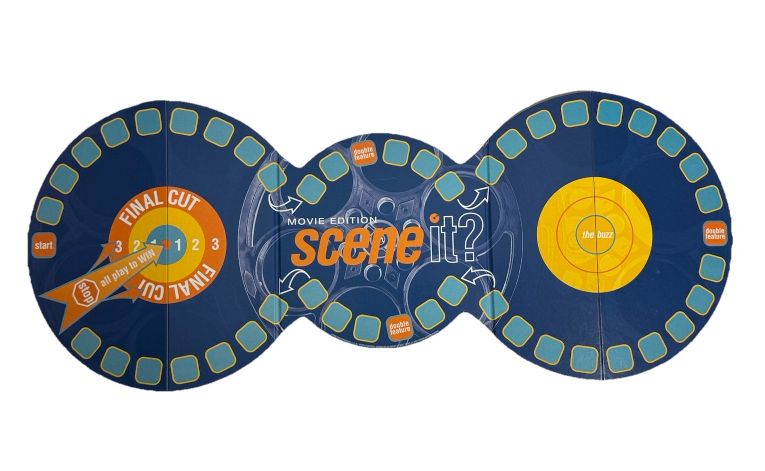 Scene It? Movie Edition The DVD Game 2004 With Deluxe Sequel Pack Tin Party Game