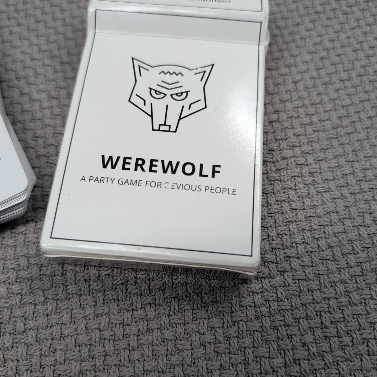 Werewolf Card Game a Party Game for Devious People Stellar Factory