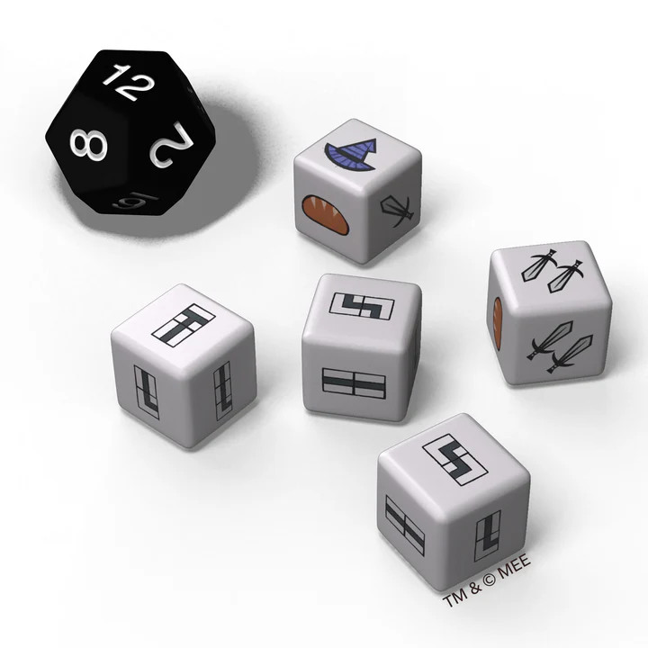 The Hobbit: There and Back Again Dice Game