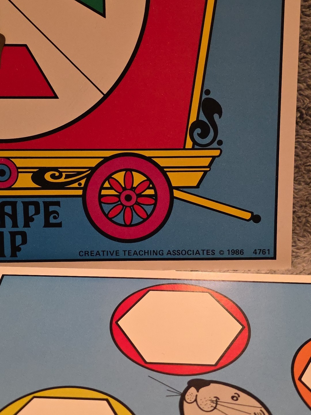 Vintage Shape Up Creative Teaching Associates 1986 Kids Learn