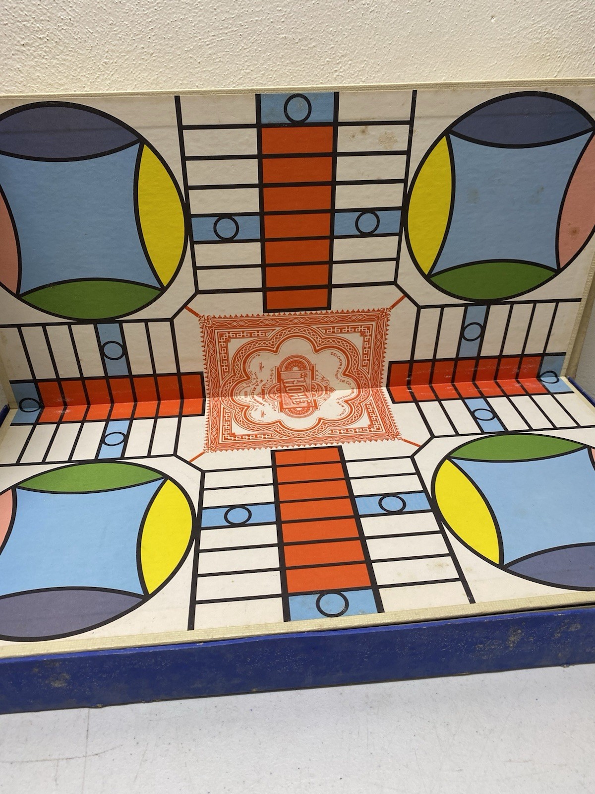 Vintage Parcheesi Gold Seal Edition Board Game