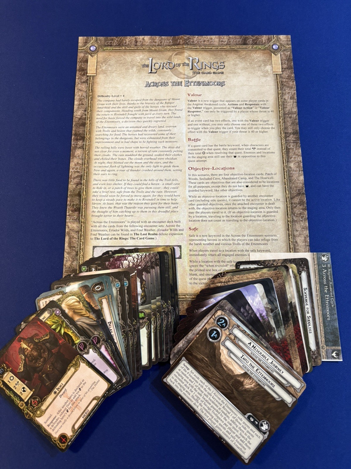 Lord of the Rings LCG – Complete Angmar Awakened Cycle, Expansion + 6 APs
