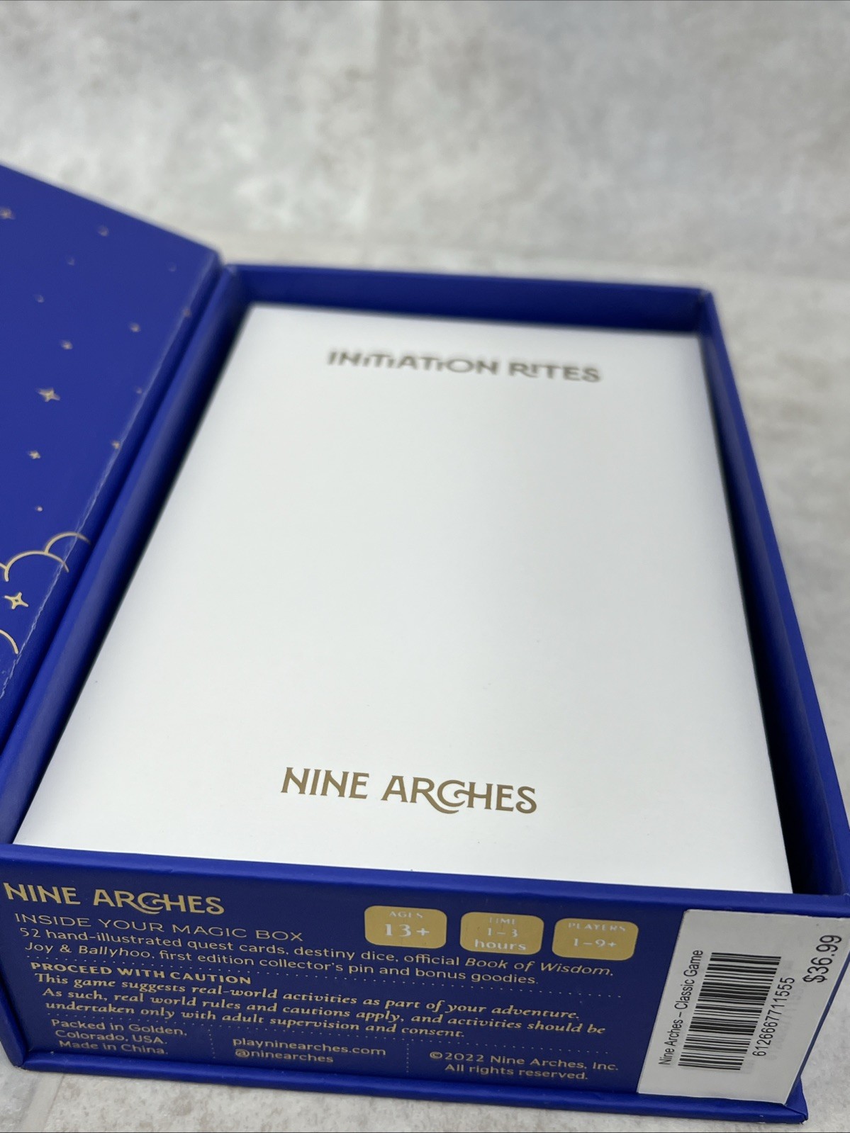 Nine Arches First Edition A Real World Adventure Game Adults & Teens Open/New