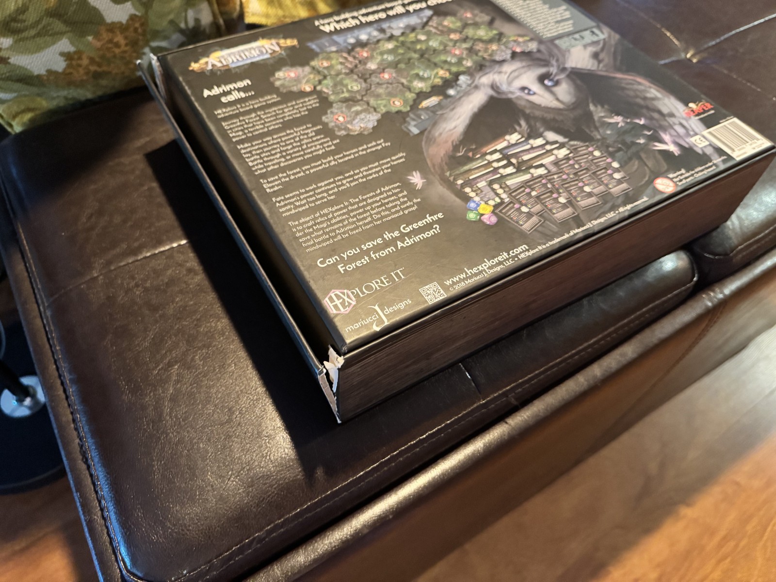 Hexplore It! Forests of Adrimon w/ Return Exp Living Card and Encounter decks
