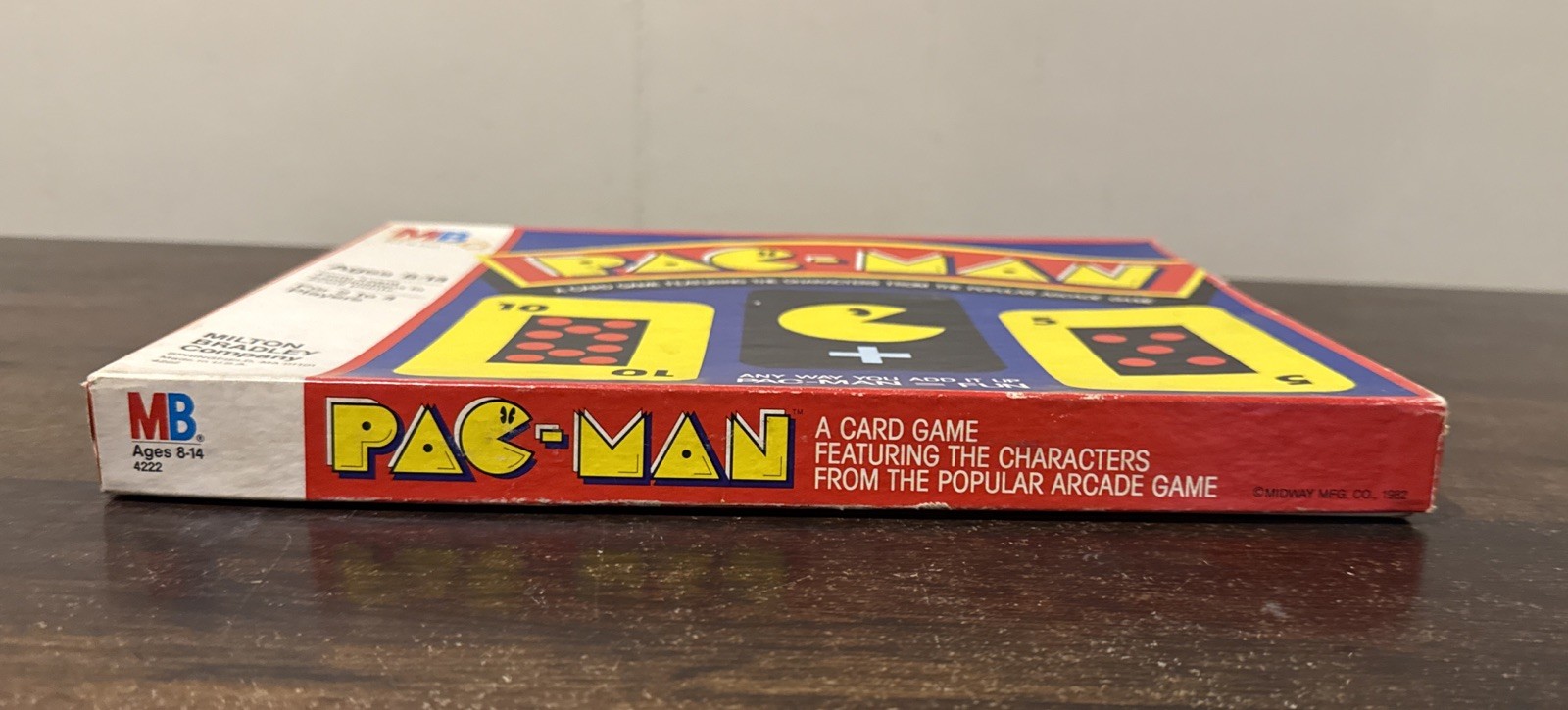 Vintage 1982 Pac-Man Card & Board Game Milton Bradley Complete Arcade Classic