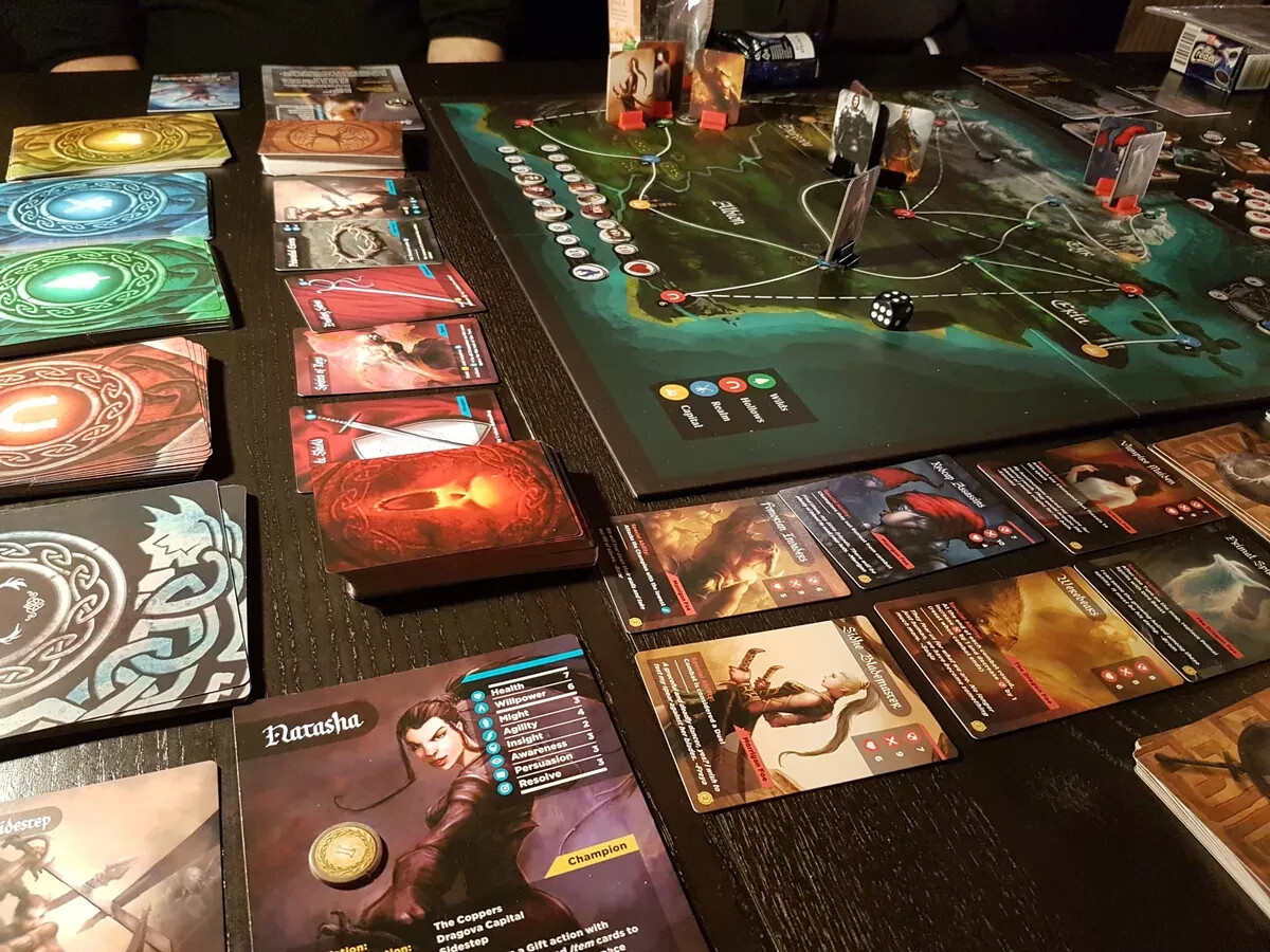🗡️🪾 NIS Of Dreams & Shadows – Coop Dark Fantasy Board Game 🪾🗡️