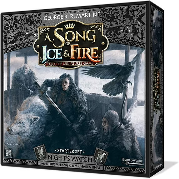 A Song of Ice & Fire: Tabletop Miniatures Game Night’s Watch Starter Set, by CMO