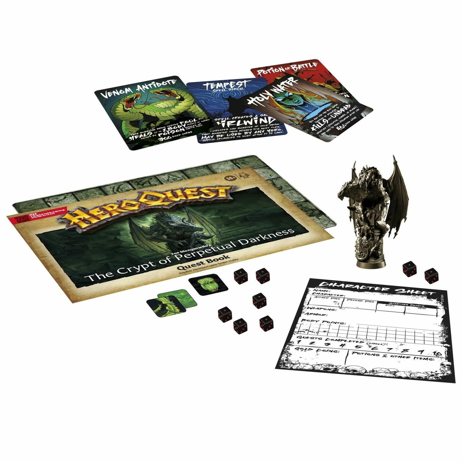 HeroQuest: Joe Manganiello’s The Crypt of Perpetual Darkness Quest Pack