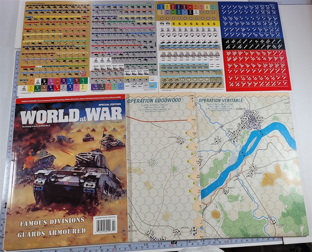World at War #34 Special Edition Famous Divisions Guards Armoured War Game