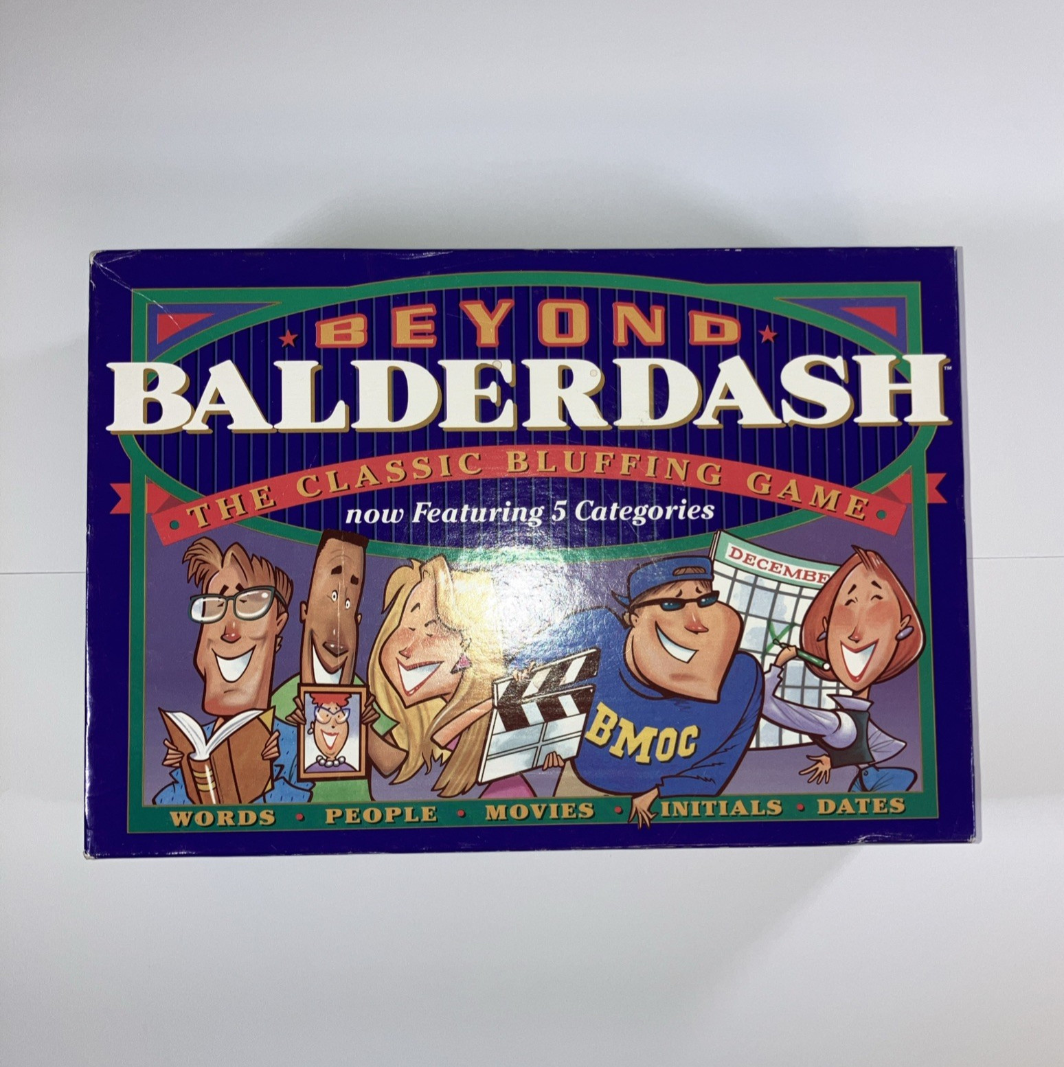 Beyond Balderdash 1997 Classic Board Game by Parker Brothers – 100% Complete –