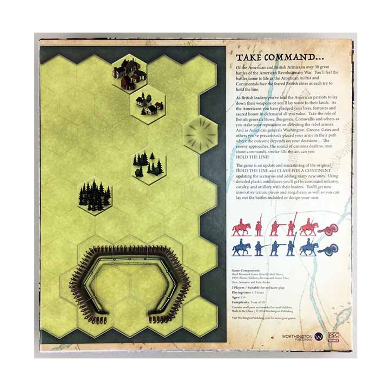 Worthington Hold the Line The American Revolution Remastered Box VG+/NM