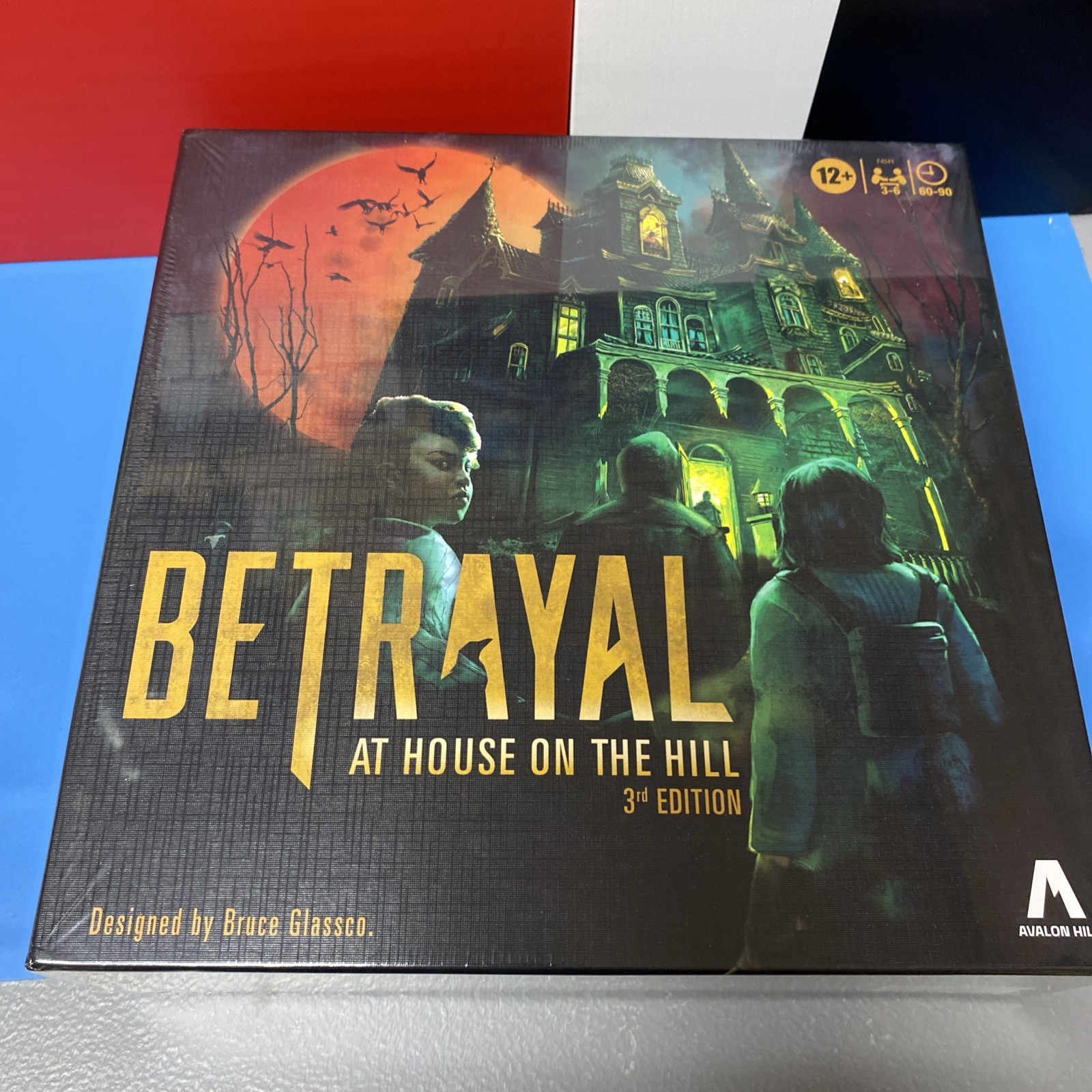 Avalon Hill Hasbro Gaming Betrayal at The House on The Hill 3rd Edition Sealed