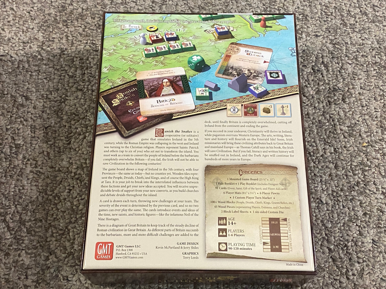 Banish the Snakes: A Game of St. Patrick in Ireland – GMT 2023 – Complete