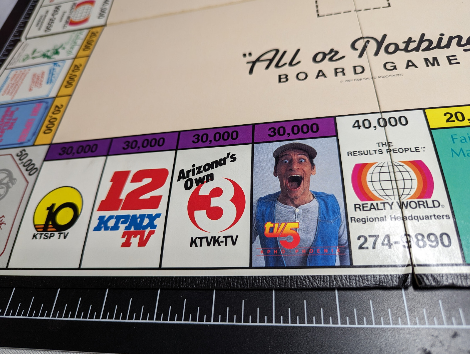 1984 All or Nothing PHOENIX Edition Complete Board Game New Nostalgia