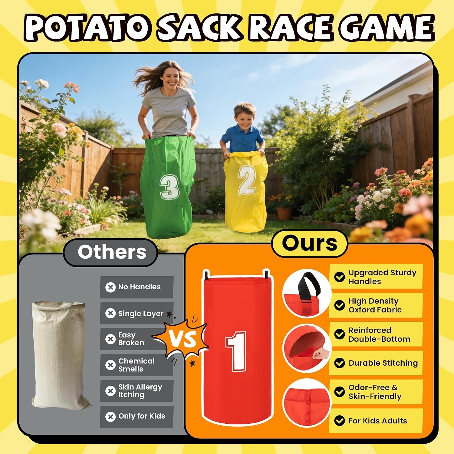 Complete 57 PC Field Day Games Set for Kids & Adults – Carnival Fun Awaits!