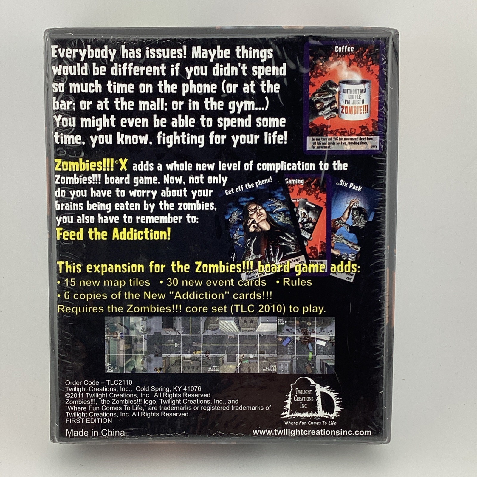 Twilight Creations Boardgame Zombies!!! X – Feeding the Addiction!