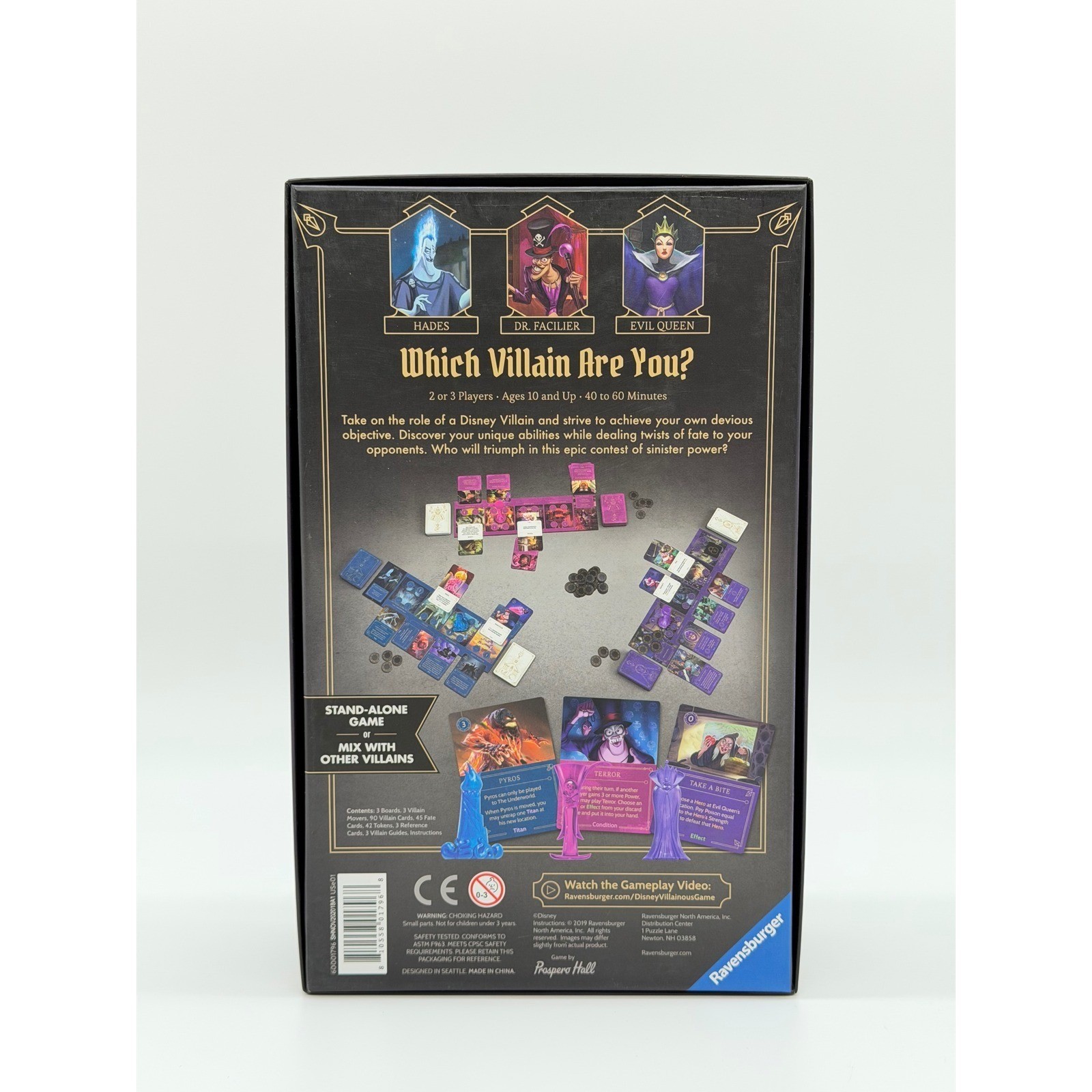Disney Villainous Board Game Bundle The Worst Takes It All & Wicked To The Core