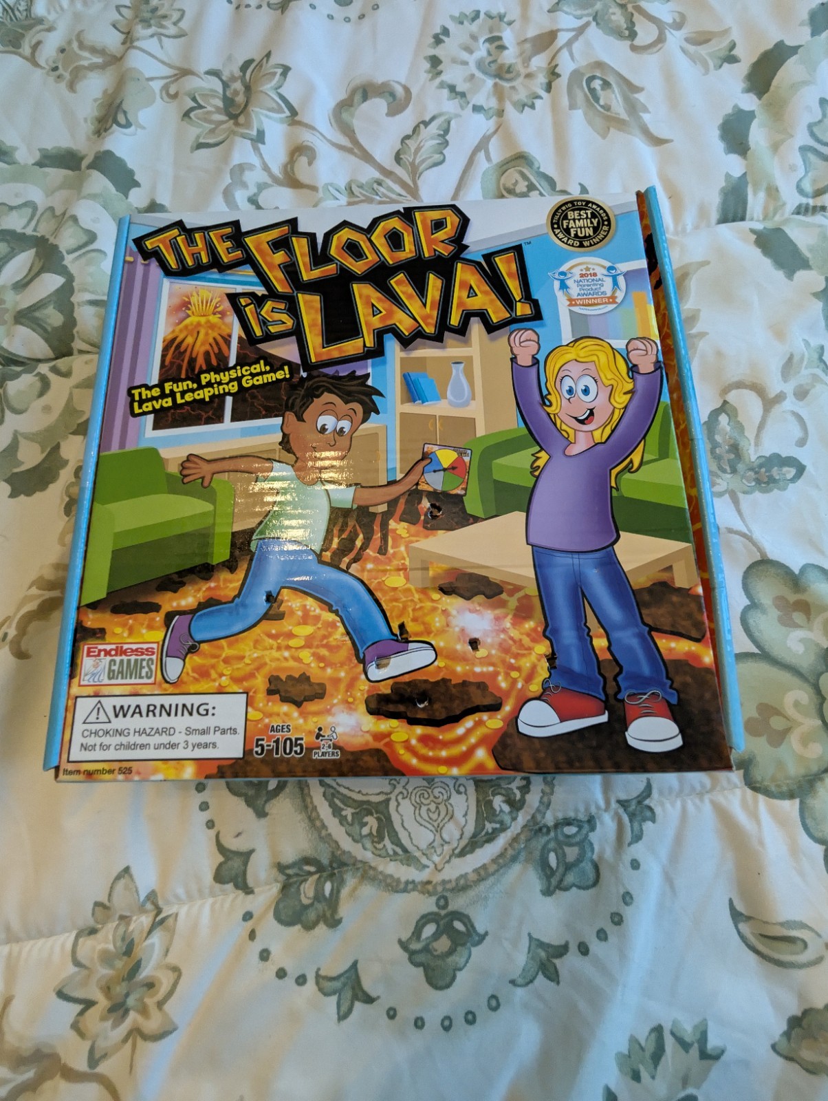 Endless Games The Floor is Lava Interactive Board Game
