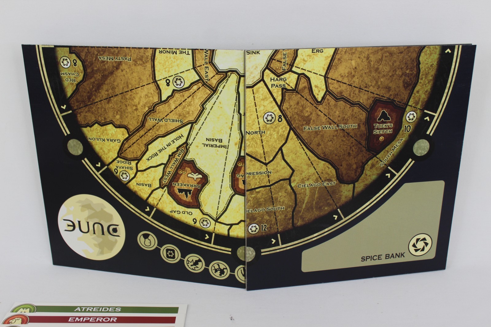Dune Spice Must Flow Conquest Board Game Gale Force Nine 2019 * New Open Box