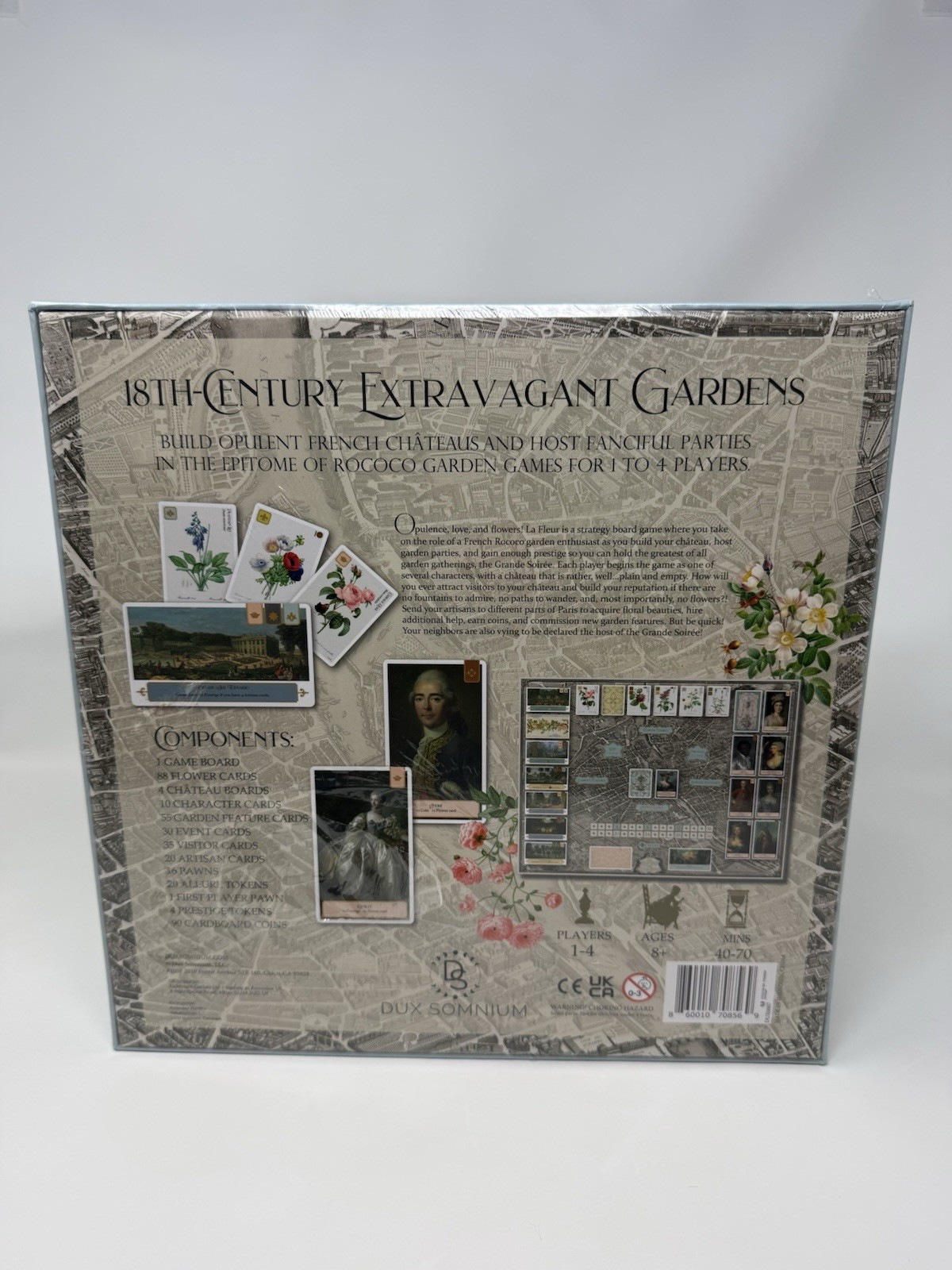 La Fleur Rococo Garden Dux Somnium Board Game NEW/SEALED
