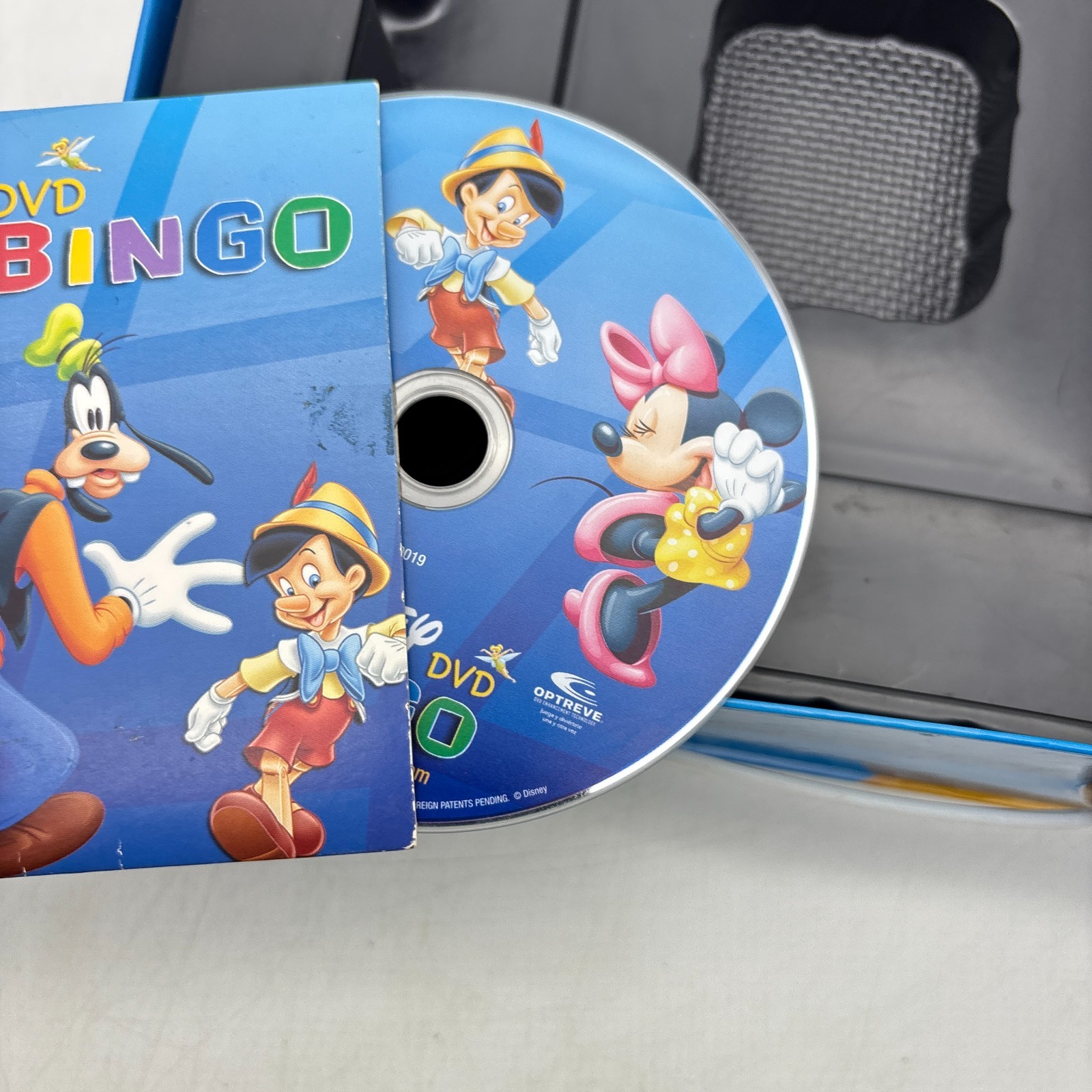 Disney DVD Bingo Game SPANISH Edition COMPLETE ScreenLife 2005 Mickey Mouse
